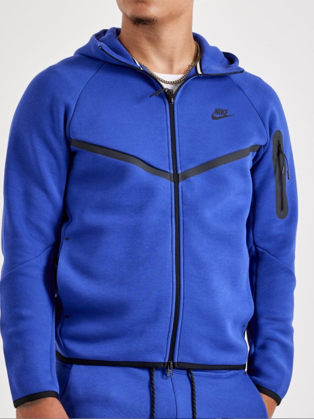 Nike Tech Fleece Windrunner Hoodie Deep Night(L-TALL) (3XL-TALL) Men HV0949-539